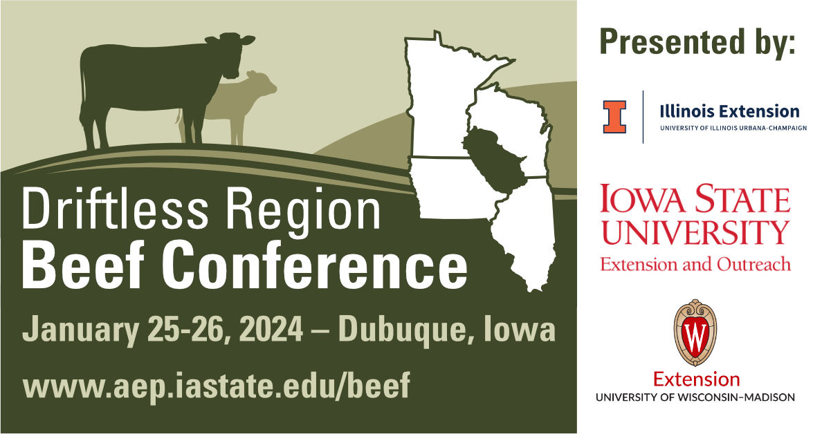 Driftless Region Beef Conference - Jan 30-31, 2020